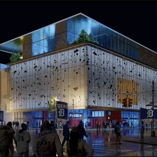 NEW MUSIC HALL DETROIT RENDERING